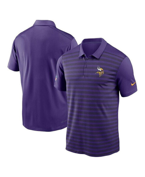 Men's Purple Minnesota Vikings 2024 Sideline Victory Performance Polo Shirt