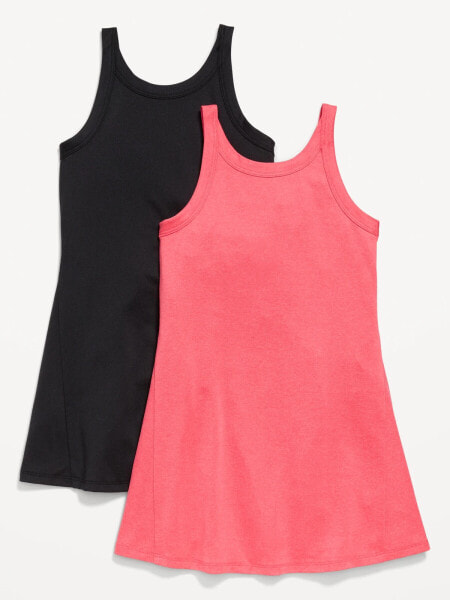 PowerPress Sleeveless Athletic Dress 2-Pack for Girls