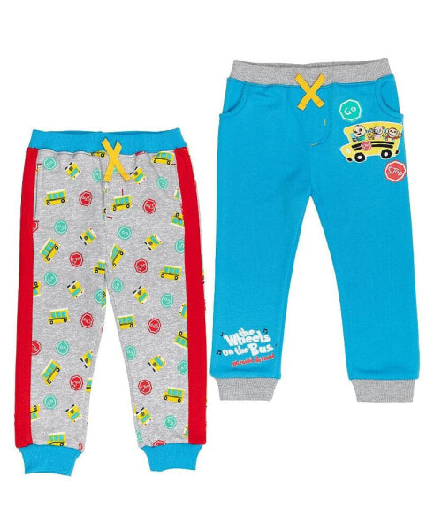 JJ Fleece 2 Pack Jogger Pants Toddler| Child Boys