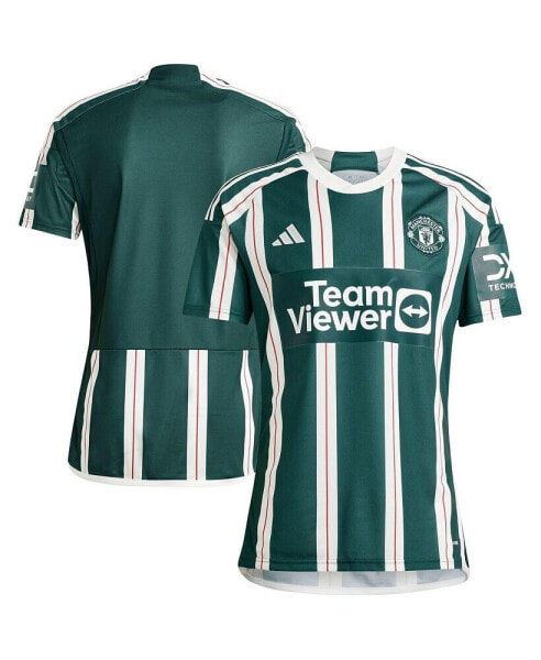 Men's Green Manchester United 2023/24 Away Replica Jersey