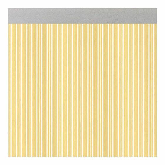 Curtain Acudam Ferrara Doors Yellow Transparent Exterior PVC Aluminium 90 x 210 cm