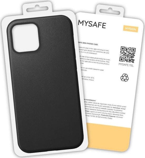 Mysafe MYSAFE ETUI SKIN IPHONE 11 PRO MAX CZARNY PUDEŁKO