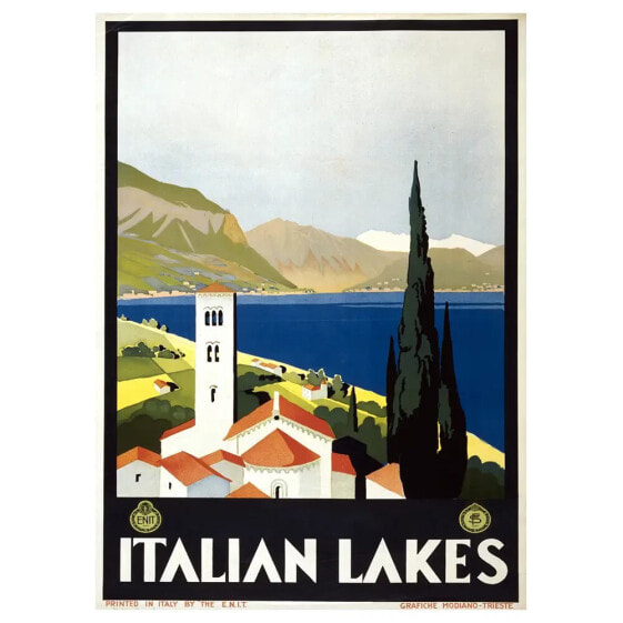 Leinwandbild Italian Lakes