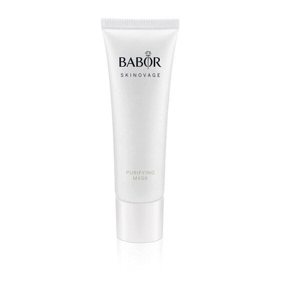 BABOR Skinovage Purifying Mask for Oily Blemished Skin, Mattifying, Clarifying Intensive Mask with Anti-Ageing Effect, Vegan Formula, 50 ml