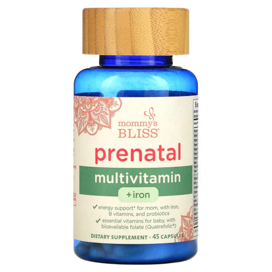 Витаминно-минеральный комплекс для беременных Mommy's Bliss, 45 капсул