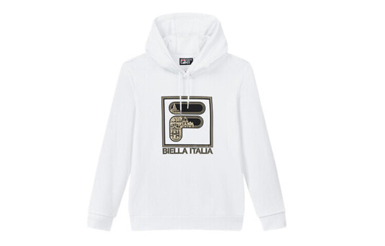 FILA Logo F11M018206F-WT Hoodie