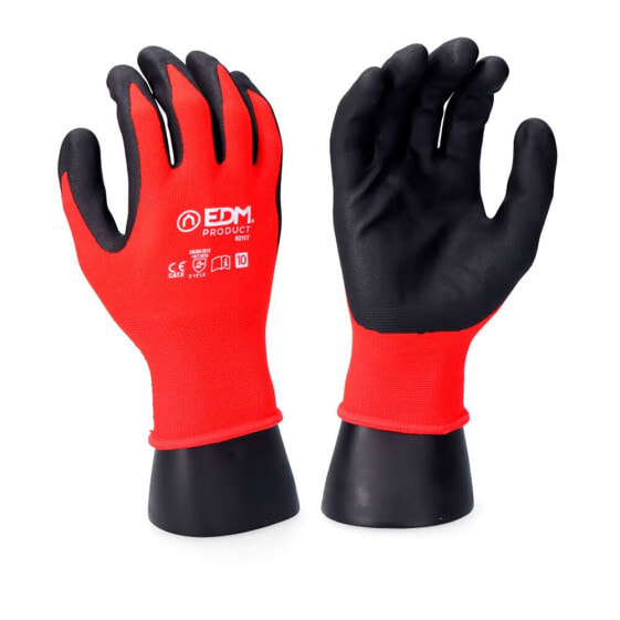 EDM Nylon Nitrile Touch Work Glove