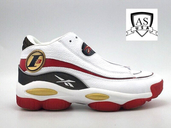 Reebok The Answer DMX OG Allen Iverson White Red GX6330 Mens 8.5 Sneakers NEW