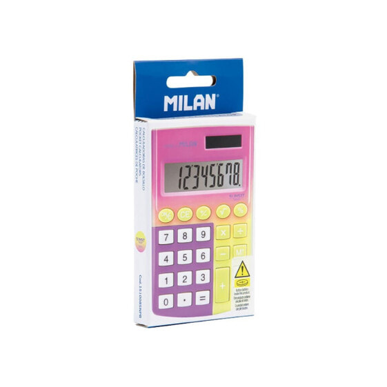 MILAN Box 8-Digit Sunset Pocket Calculator