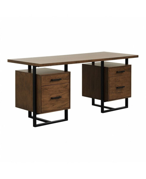 Helena Desk with 2 Cabinets