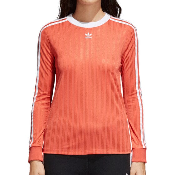 Adidas Originals 3-Stripes Adicolor Women's Sweatshirt Trace Scarlet ce5598