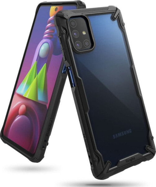 Чехол для смартфона Ringke Fusion X Galaxy M51 Черный