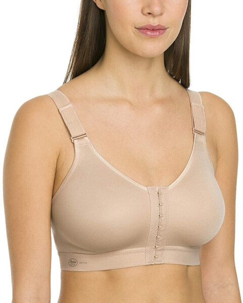 Anita 186681 Womens Front Opening Non-Wire Sports Bra desert Size 30D