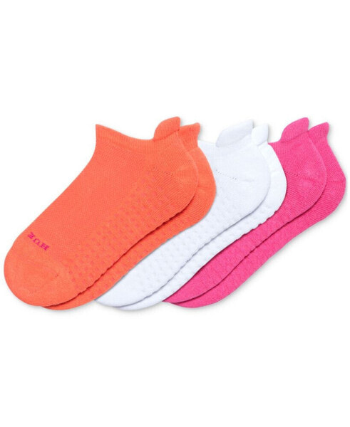 Women's 3-Pk. Air Cushion Tab-Back No Show Socks