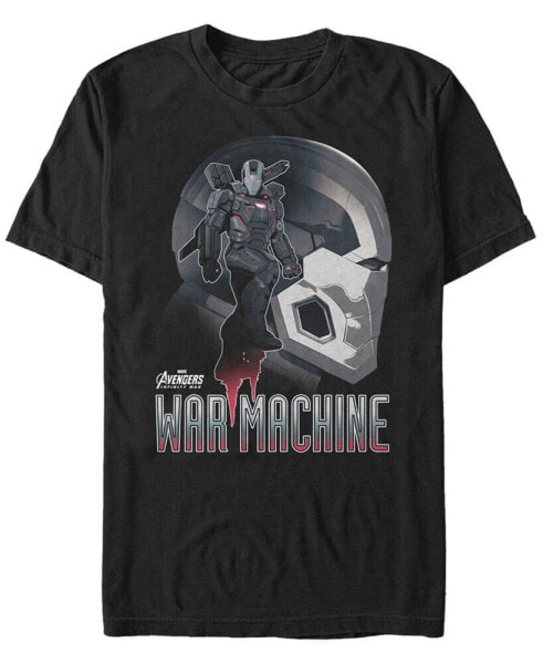 Marvel Men's Avengers Infinity War The War Machine Posed Profile Short Sleeve T-Shirt