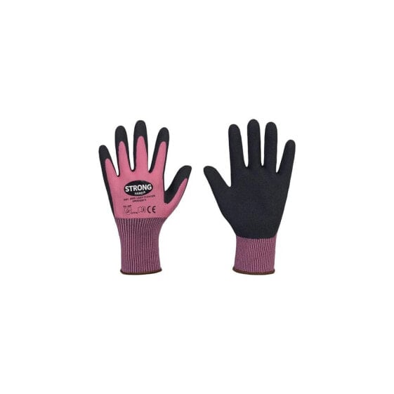 Stronghand Handschuhe LADY FLEXTER Größe 8 pink/schwarz EN 420/EN 388 PSA-Kategorie II , VE: 12 Paar