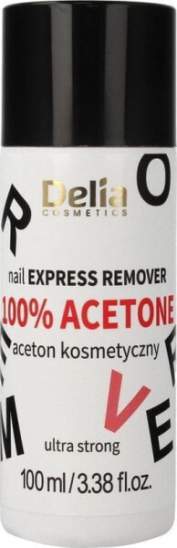 Delia Delia Cosmetics Aceton kosmetyczny 100% ultra strong 100ml