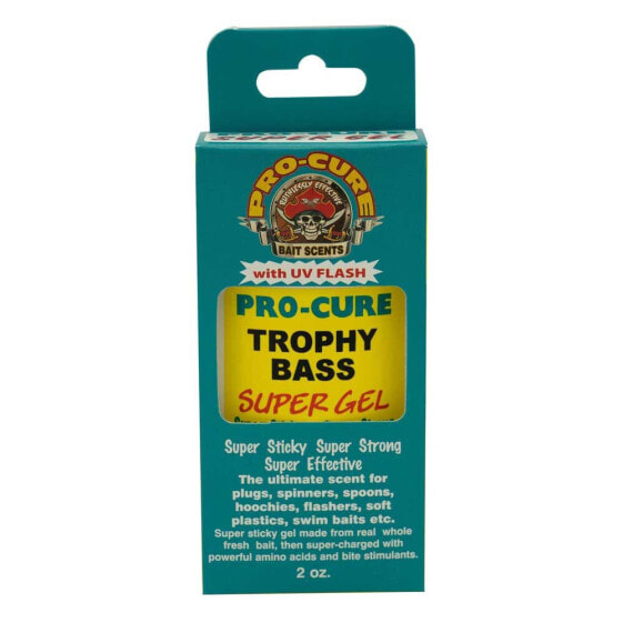 PRO CURE Super Gel Plus 56g Trophy Bass Liquid Bait Additive