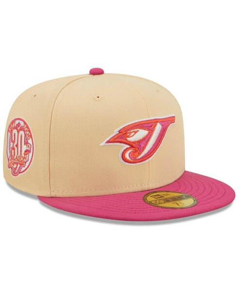 Men's Orange, Pink Toronto Blue Jays 30th Season Mango Passion 59FIFTY Fitted Hat