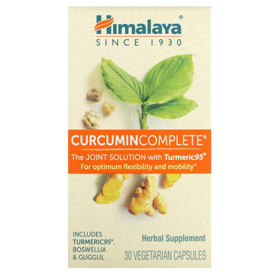 Himalaya, Curcumin Complete, 30 вегетарианских капсул