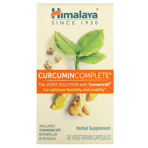 Витаминный препарат Himalaya Herbals Куркумин Complete, 30 вегетарианских капсул