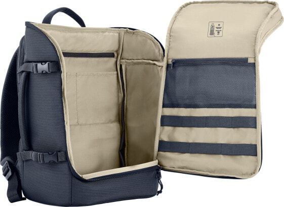 HP Travel 25 Liter 15.6 Blue Laptop Backpack - 39.6 cm (15.6") - Polyester
