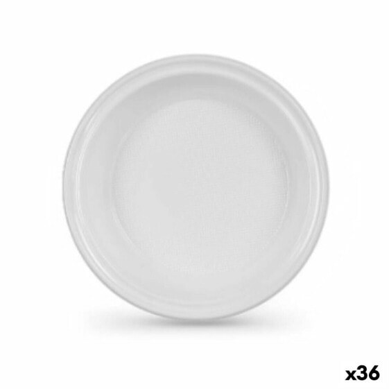 Набор многоразовых тарелок Algon Белый 22 x 22 x 1,5 см (36 штук)