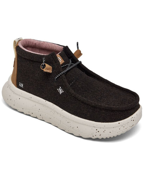 Women's Wendy Peak Hi Wool Casual Moccasin Sneakers from Finish Line