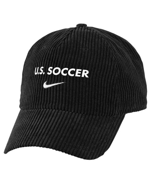 Men's Black USMNT Corduroy Club Flex Hat