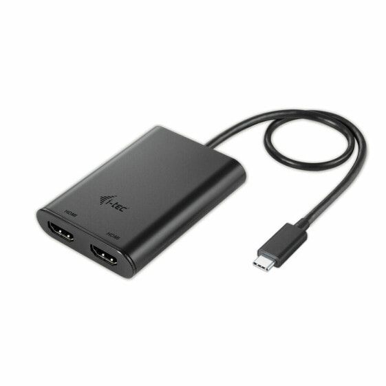 Кабель USB-C — HDMI i-Tec C31DUAL Чёрный 4K Ultra HD