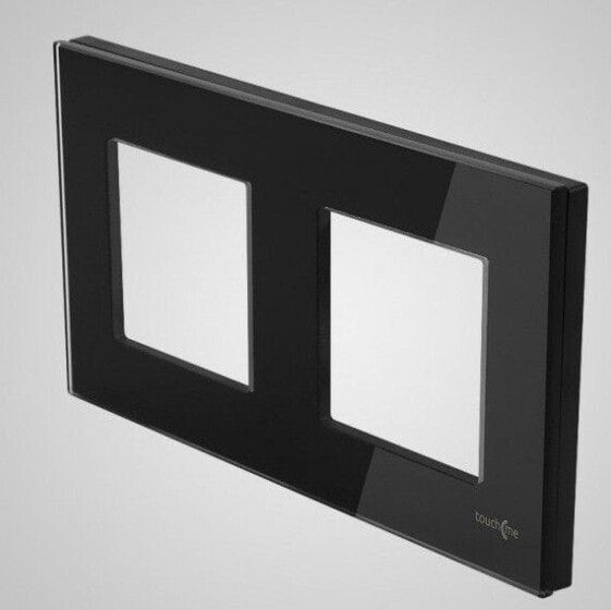Touchme Ramka podwójna szklana czarna (TM716B)
