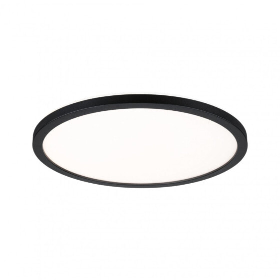 PAULMANN Atria Shine - Round - Ceiling - Surface mounted - Black - Plastic - IP20