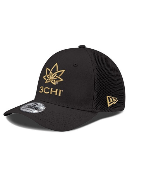 Men's Black Kyle Busch - 39THIRTY 3CHI NEO Flex Fit Hat