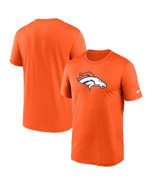 Men's Orange Denver Broncos Legend Logo Performance T-shirt