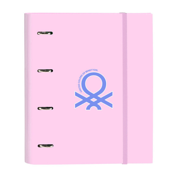 Папка-регистратор розовая Benetton Pink Pink (27 x 32 x 3.5 см)