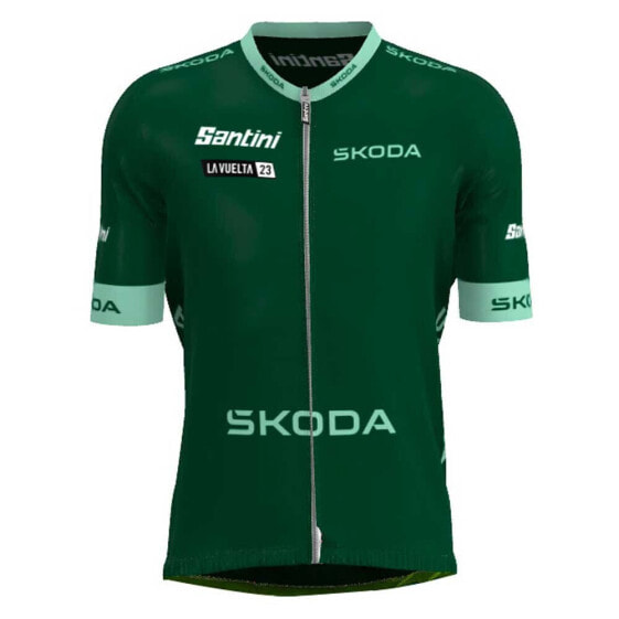 SANTINI Best sprinter La Vuelta Official 2023 Short Sleeve Jersey