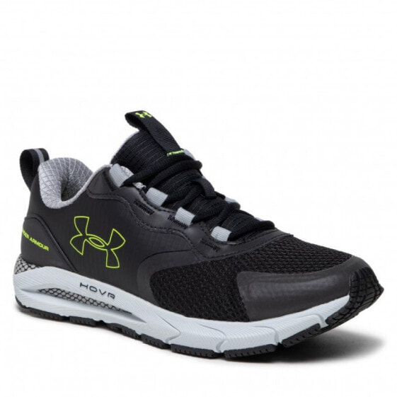 Мужские кроссовки спортивные для бега черные текстильные низкие Under Armor Hovr Sonic STRT RFLCT M 3024496-002
