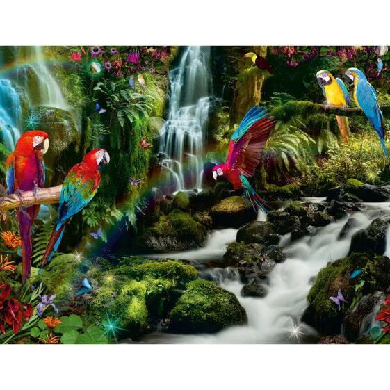 Пазл с папугаями в джунглях Ravensburger Puzzle 2000 элементов