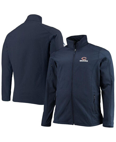 Куртка Dunbrooke мужская синего цвета Chicago Bears Big and Tall Sonoma Softshell Full-Zip