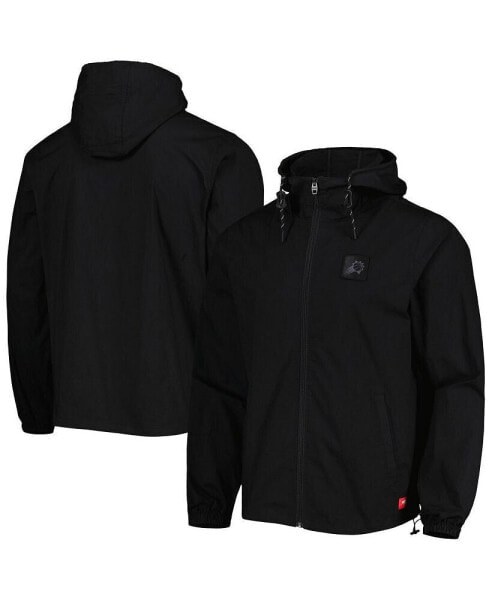 Men's Black Phoenix Suns Madera Ripstop Full-Zip Jacket