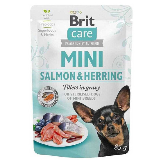 BRIT Care Mini Salmon And Herring Sterilised 85g Wet Dog Food