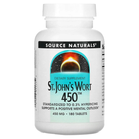 St. John's Wort 450, 450 mg, 180 Tablets