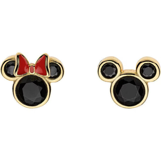 Elegant Mickey and Minnie stud earrings ES00082YJRL.CS