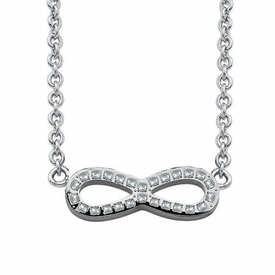 Колье CRYSTalp Infinity Steel Necklace.