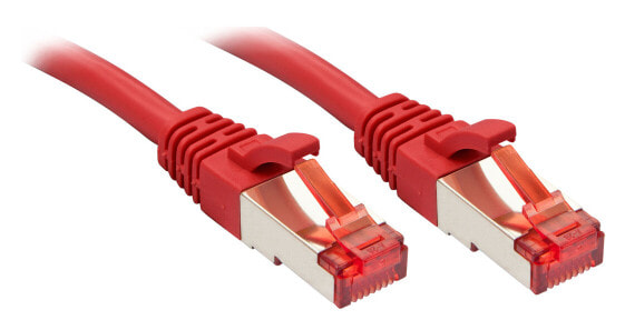 Lindy Cat.6 S/FTP, 2m сетевой кабель Cat6 S/FTP (S-STP) Красный 47734