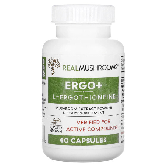 ERGO + L-Ergothioneine, 60 Capsules