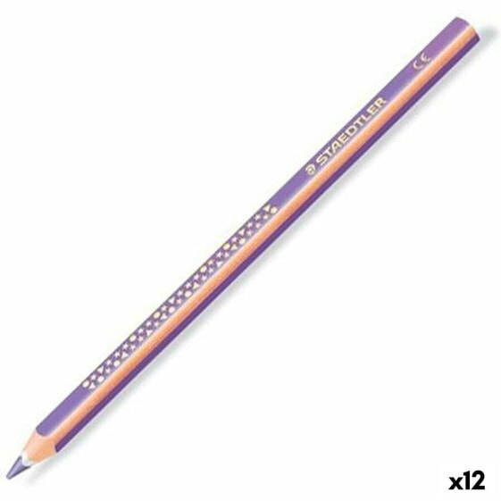 Цветные карандаши STAEDTLER Jumbo Noris Фиолетовые (12 штук)