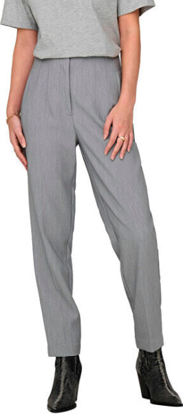 Dámské kalhoty ONLRAVEN Regular Fit 15298565 Light Grey Melange