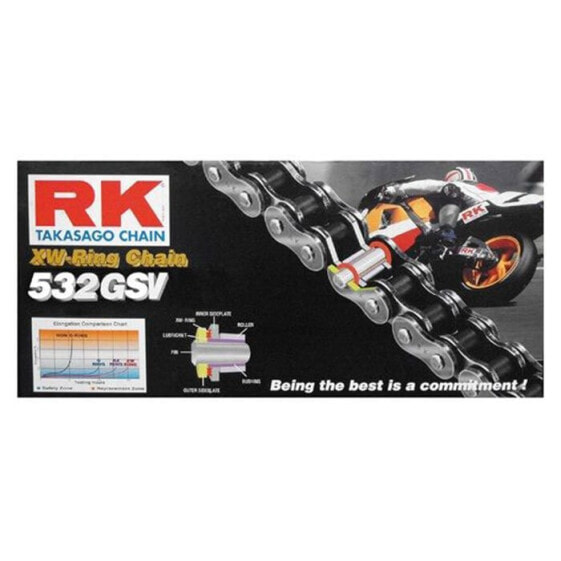 RK 532 GSV Rivet XW Ring Drive Chain