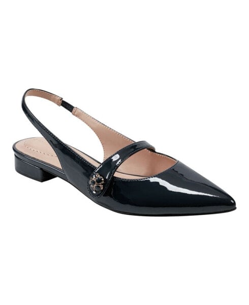 Women's Aubriana Pointed Toe Slingback Dress Flats